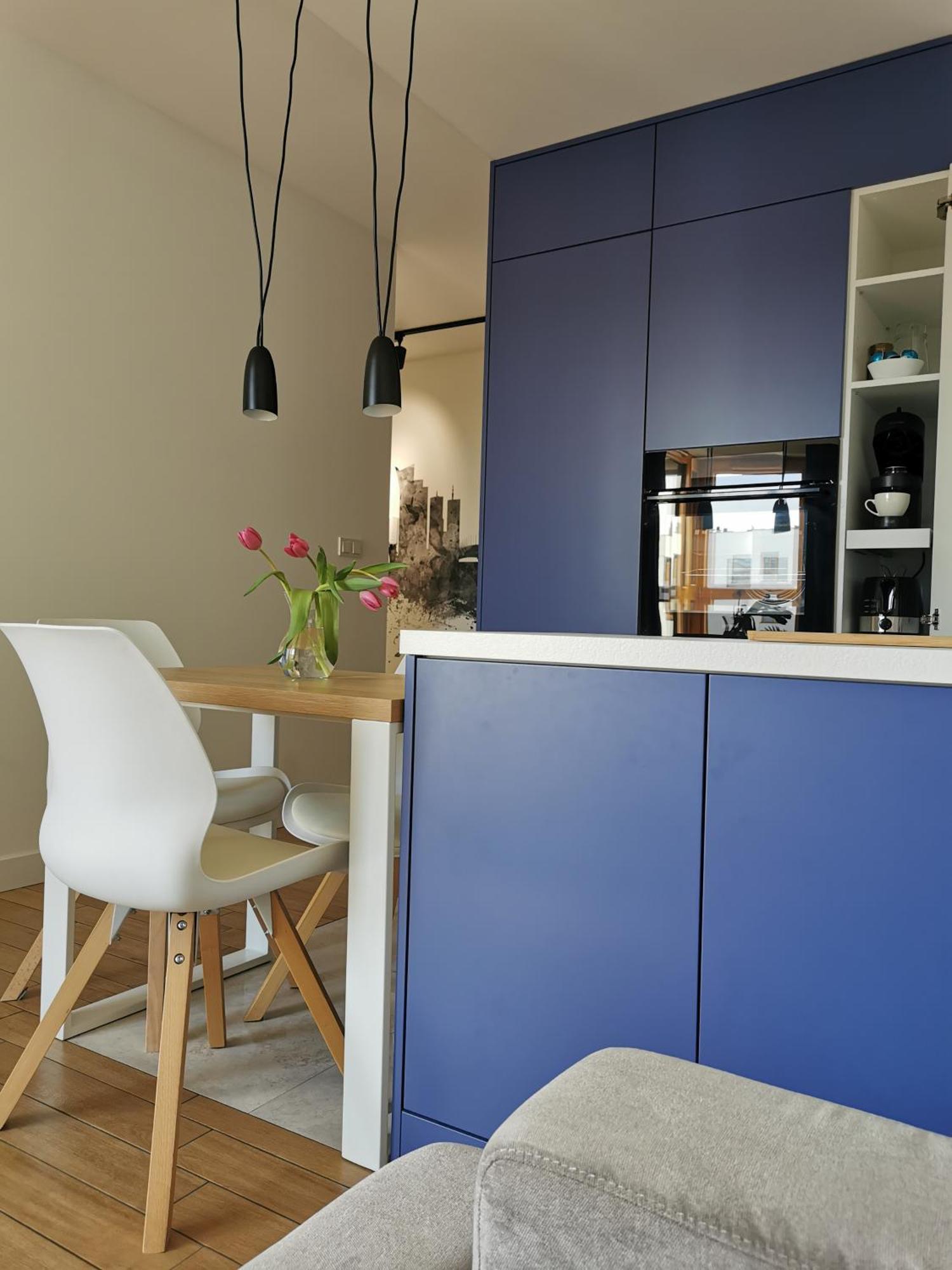 Wola Blue Modern Apartment *