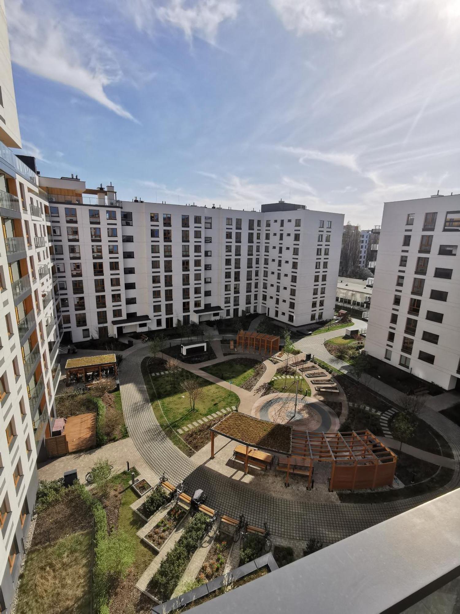 Apartment Wola Blue Modern *