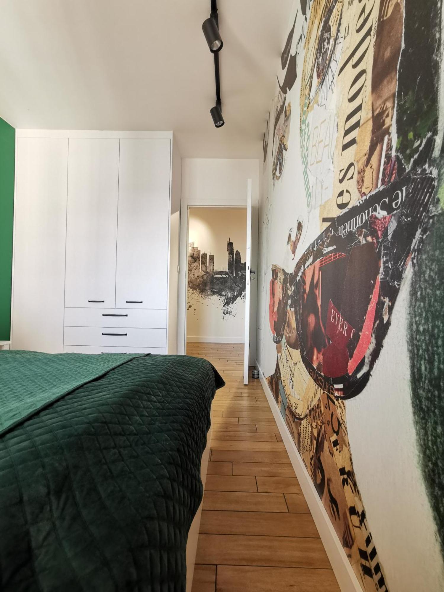 Apartment Wola Blue Modern